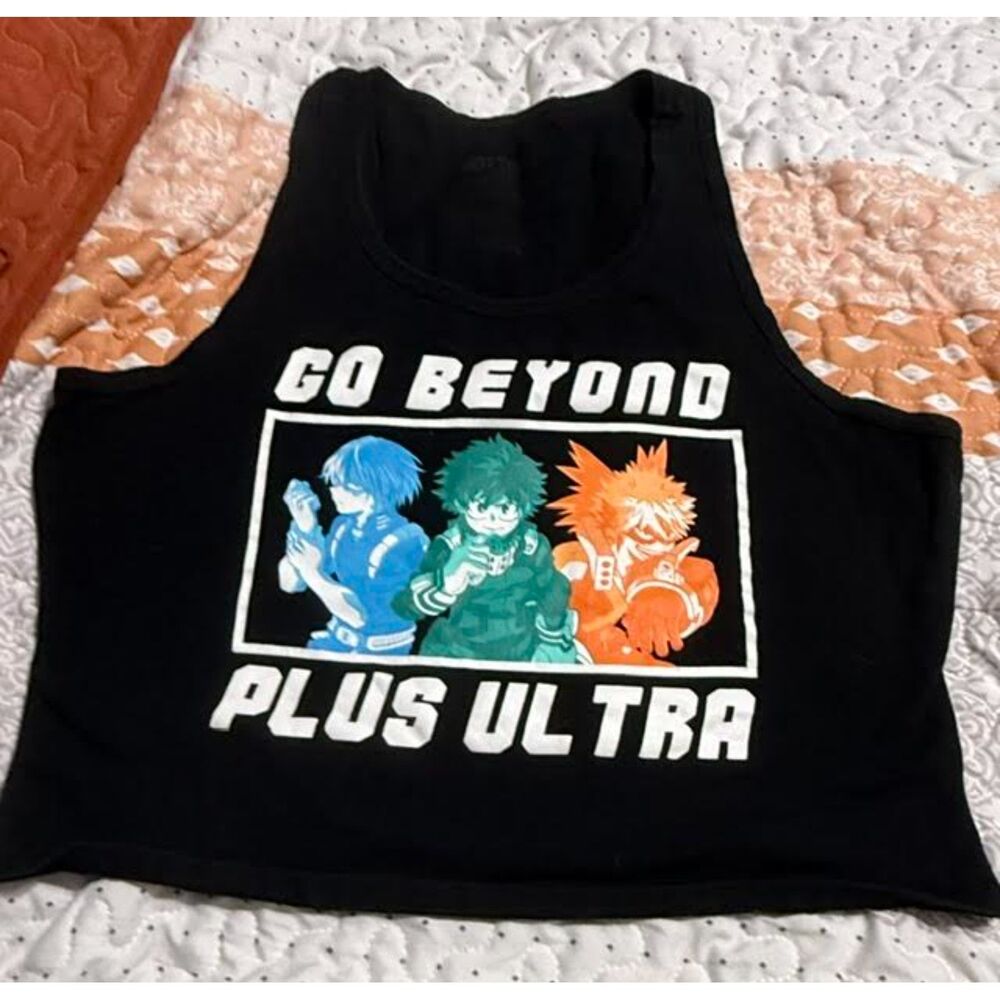 My Hero Academia Go Beyond Plus Ultra Girls Tank Top Plus Size